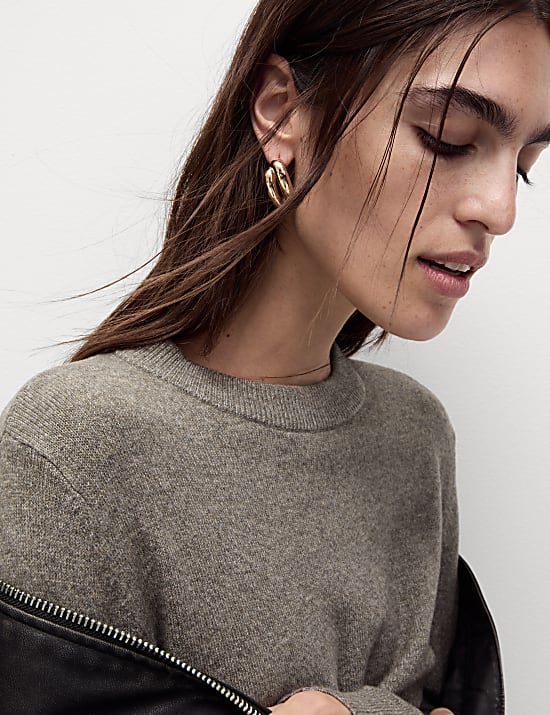 Air-Yarn Crew Neck Jumper