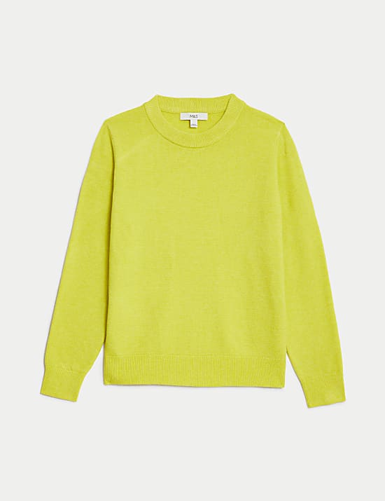 Air-Yarn Crew Neck Jumper