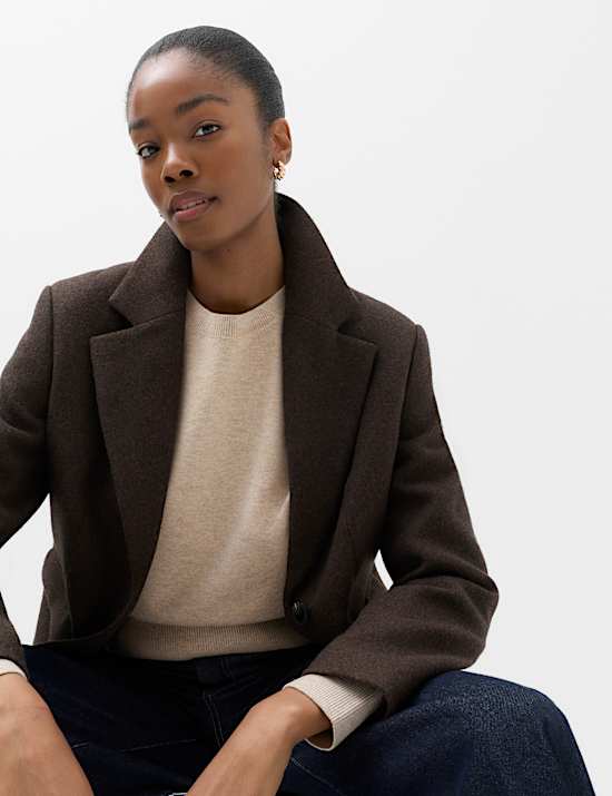 Shoulder Detail Relaxed Jumper