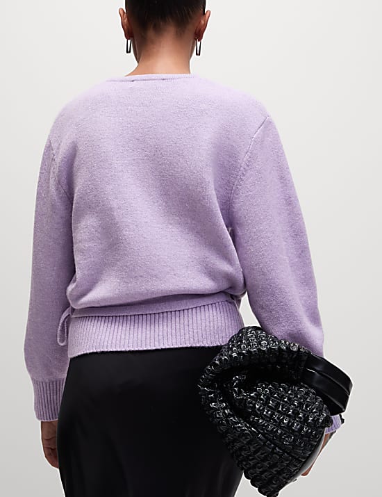 V-Neck Relaxed Cardigan