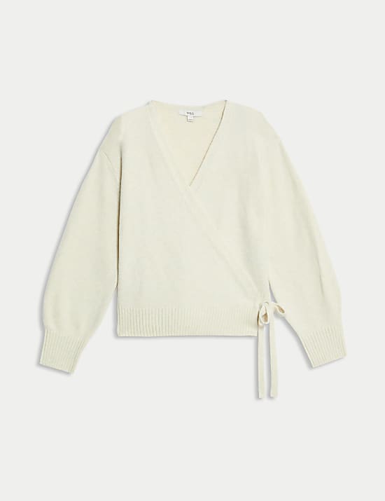 V-Neck Relaxed Cardigan