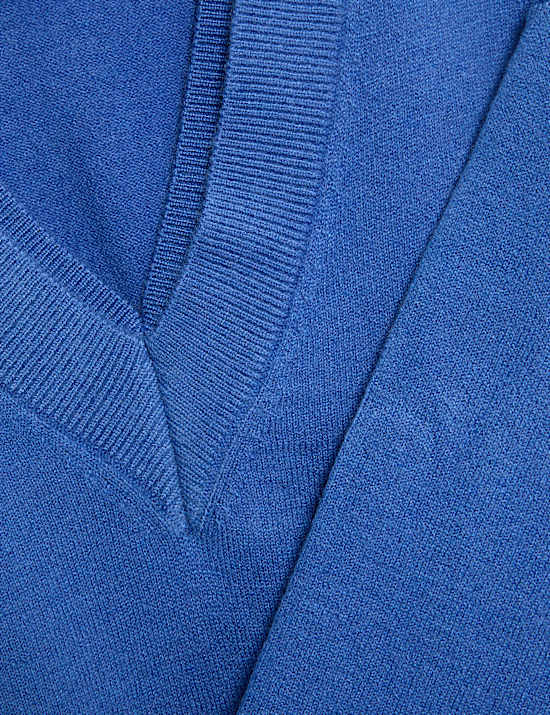 Air-Yarn V-Neck Jumper