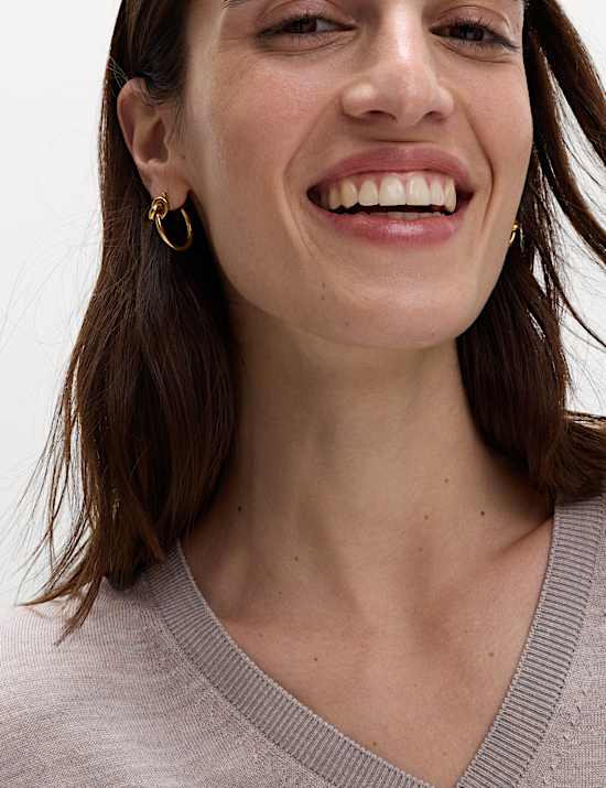 Jersey 100% lana de merino de escote en pico