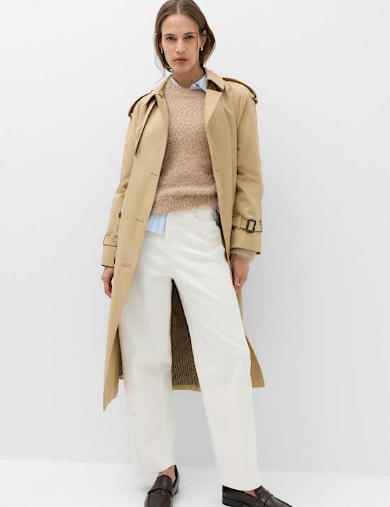 Textured Crew Neck Jumper