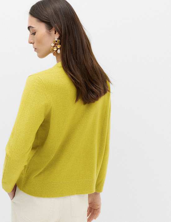 Pull en maille l&eacute;g&egrave;re &agrave; col rond
