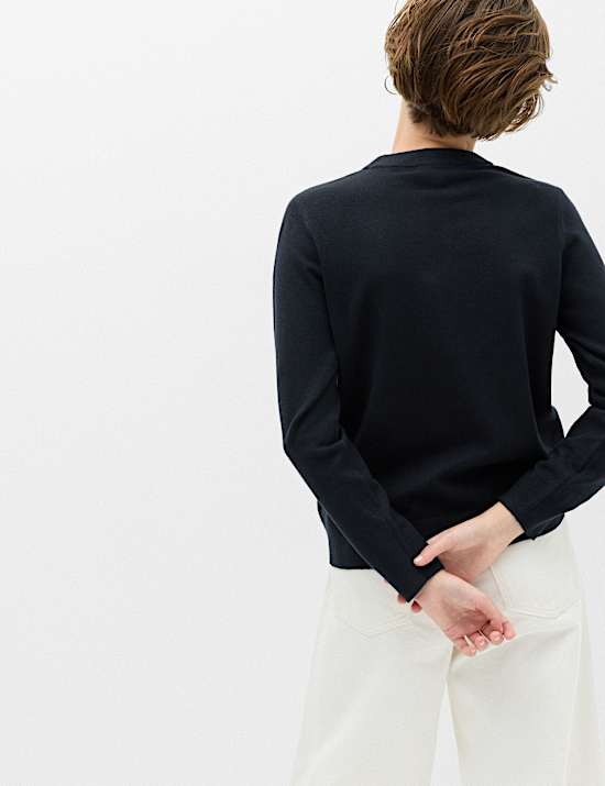 Air-Yarn Crew Neck Jumper