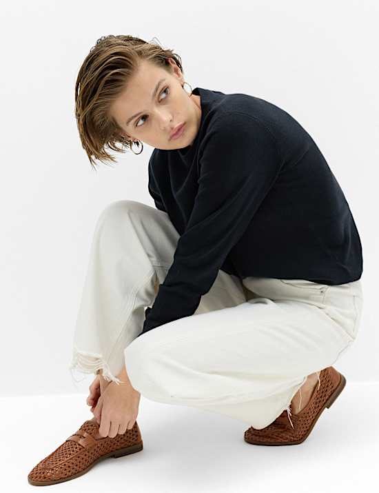Air-Yarn Crew Neck Jumper