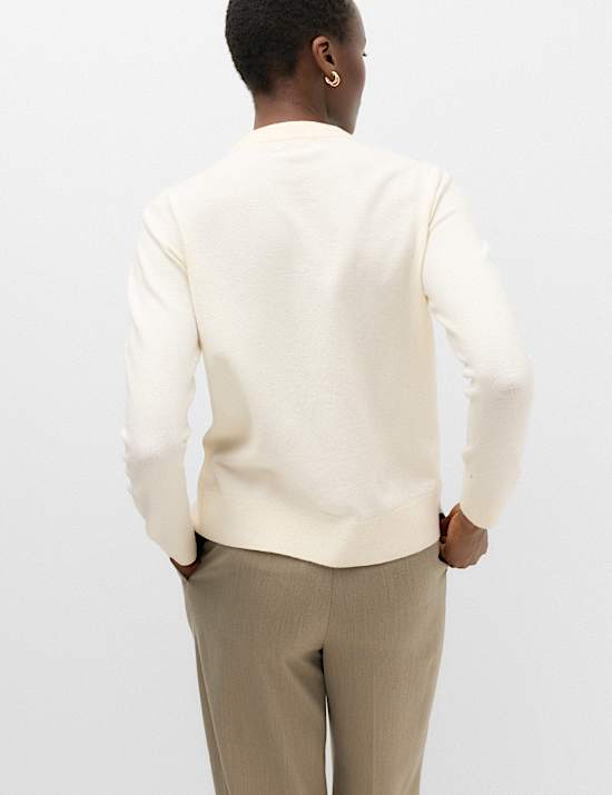 Air-Yarn Crew Neck Jumper