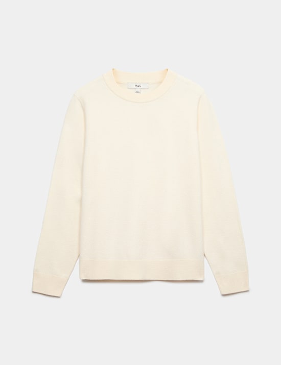 Air-Yarn Crew Neck Jumper