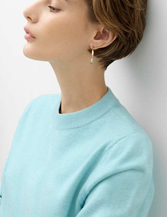 Air-Yarn Crew Neck Jumper