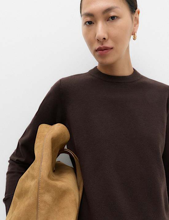 Air-Yarn Crew Neck Jumper