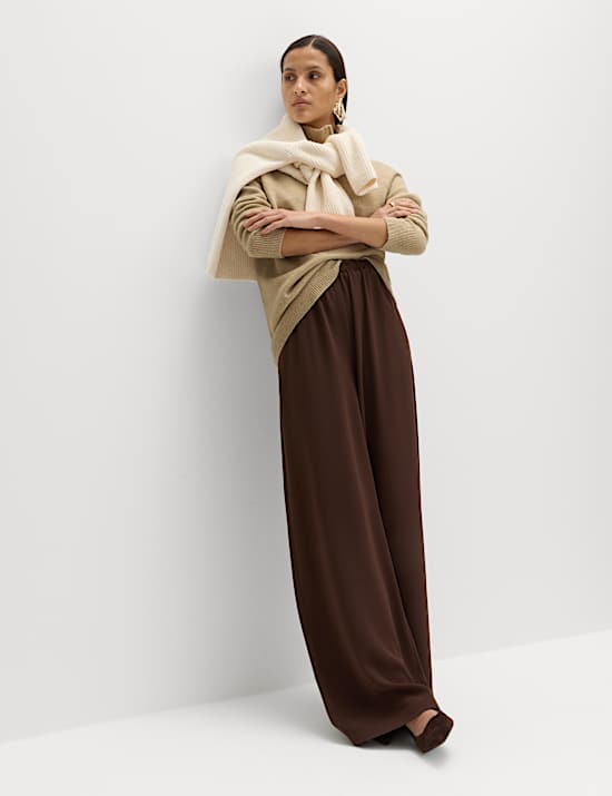 Zip Funnel Neck Relaxed Longline Jumper