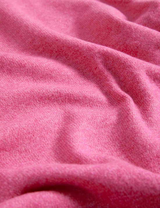 Air-Yarn Roll Neck Jumper