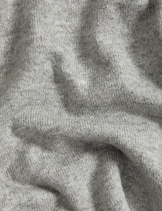 Air-Yarn Roll Neck Jumper