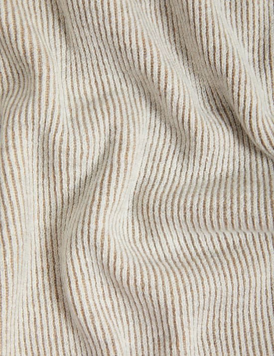 Air-yarn Funnel Neck Relaxed Jumper
