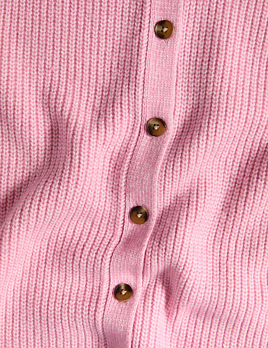 Cloud-yarn Knitted Crew Neck Waistcoat