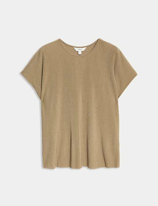 Atasan Plisse Jersey