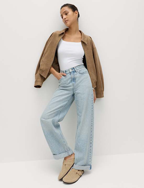 Cotton Rich Premium Square Neck Top