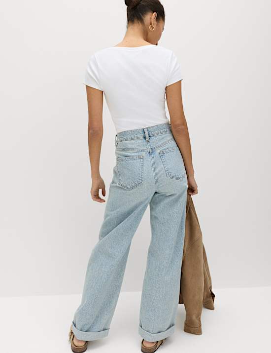 Cotton Rich Premium Square Neck Top
