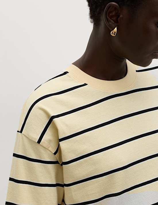 Pure Cotton Relaxed Boxy T-Shirt