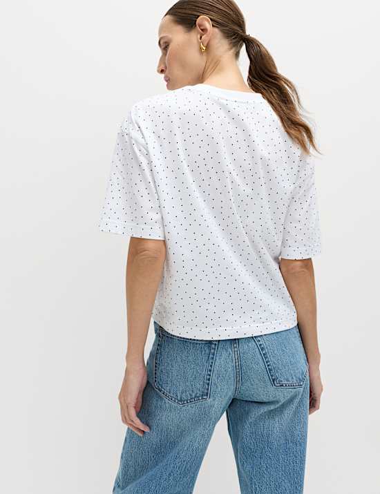 Pure Cotton Relaxed Boxy T-Shirt