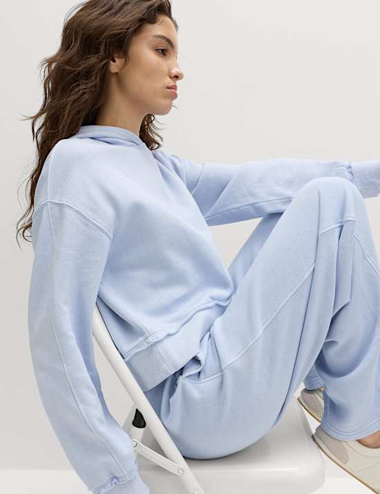 Pure Cotton Garment Dye Hoodie