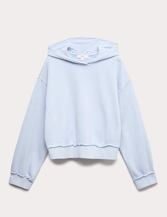 Pure Cotton Garment Dye Hoodie