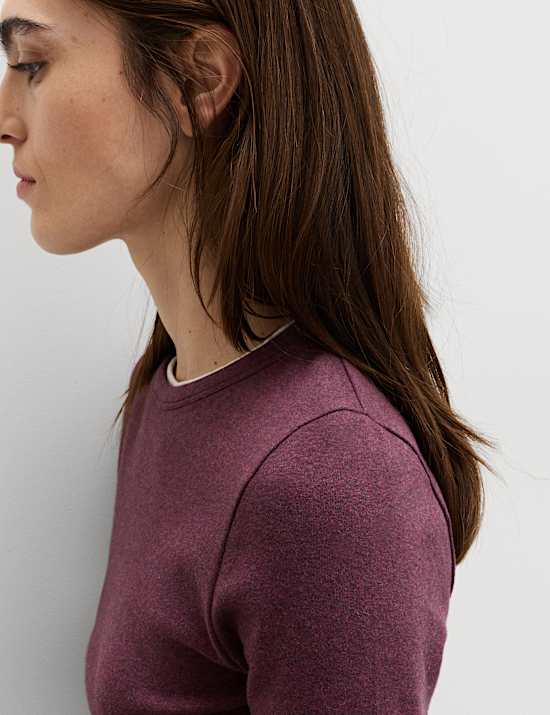 Cotton Rich Double Layer Top