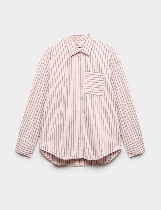 Pure Cotton Striped Shirt