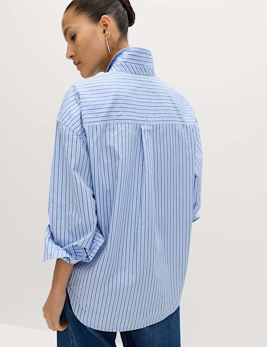 Pure Cotton Striped Shirt