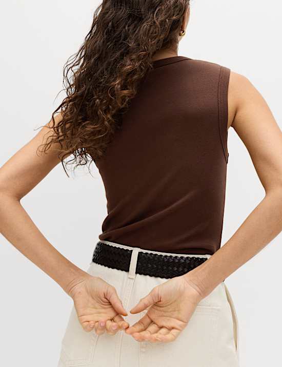 Cotton Rich Premium Slim Fit Tank Top