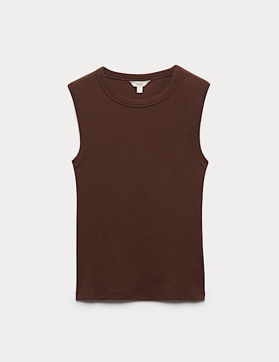 Cotton Rich Premium Slim Fit Tank Top