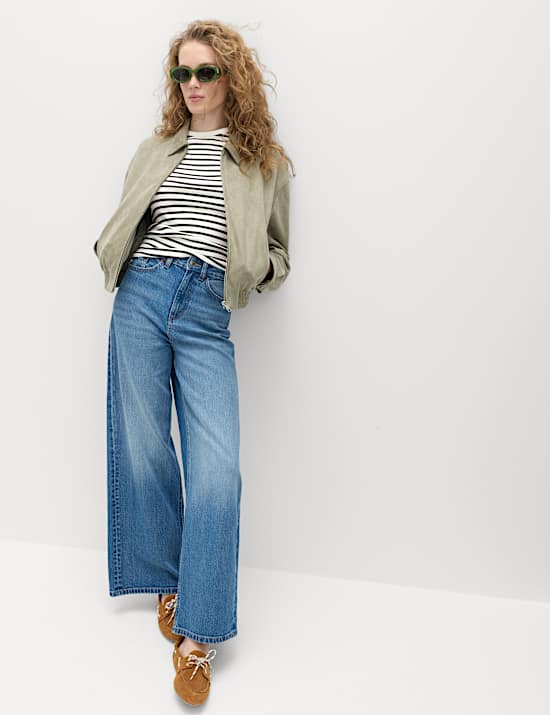 Cotton Rich Ribbed Slim Fit T-Shirt