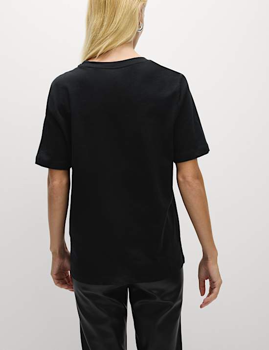 Pure Cotton Cherries Graphic T-Shirt