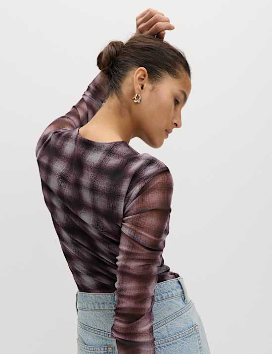 Checked Mesh Top