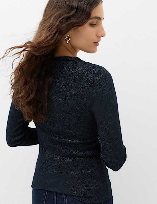 Cotton Rich Sparkly Top