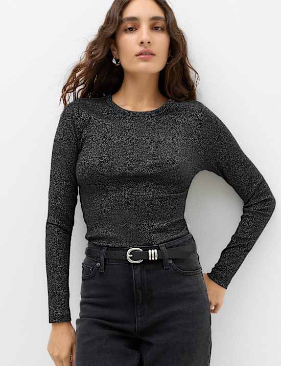 Cotton Rich Sparkly Top
