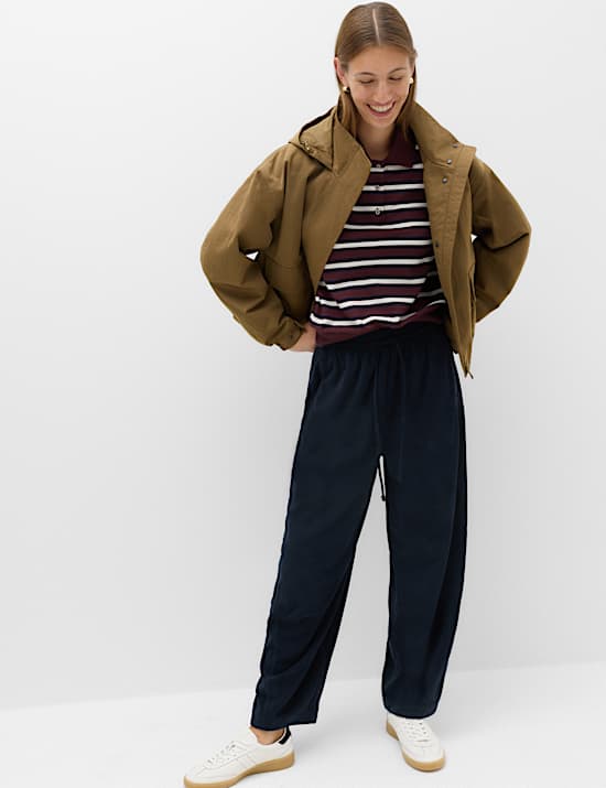 Cotton Rich Striped Rugby Top