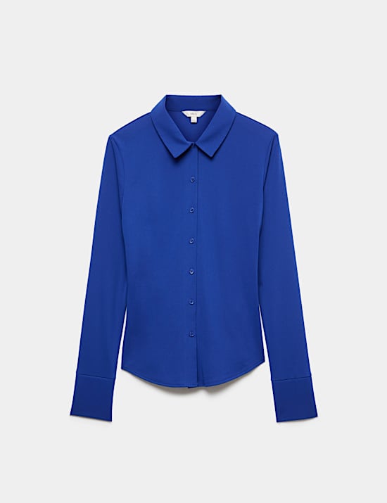 Collared Button Through Shirt