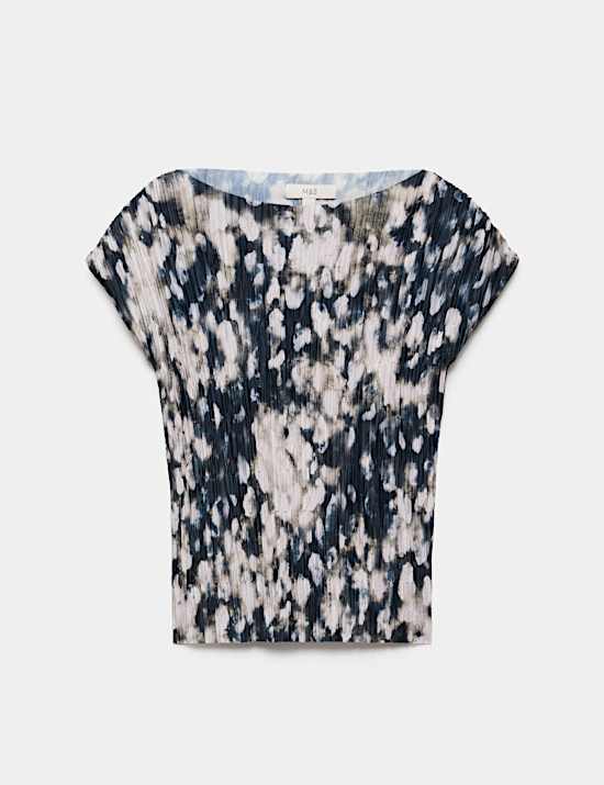 Camiseta plisada