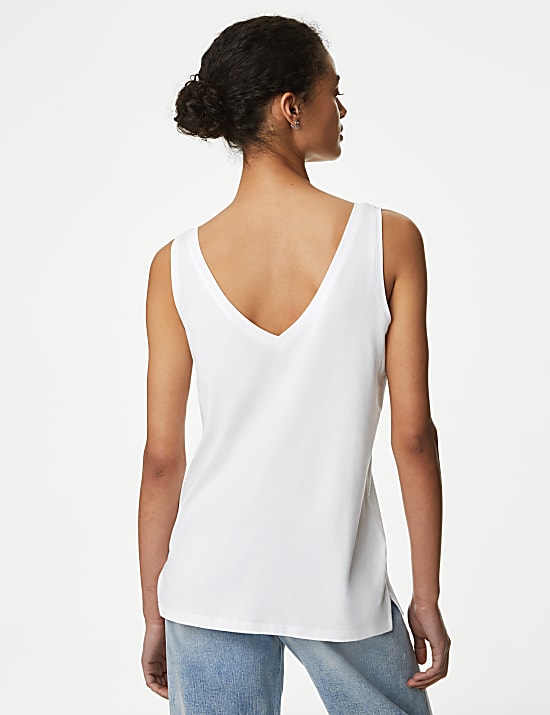 D&eacute;bardeur coupe d&eacute;contract&eacute;e &agrave; col&nbsp;V