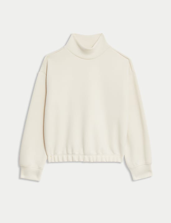 High Neck Sweatshirt