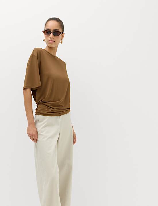 Drape Waisted T-Shirt