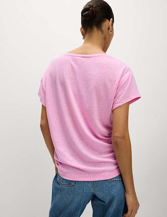 Linen Blend T-Shirt