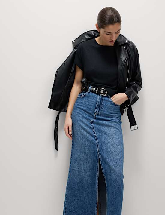 T-shirt en lin mélangé