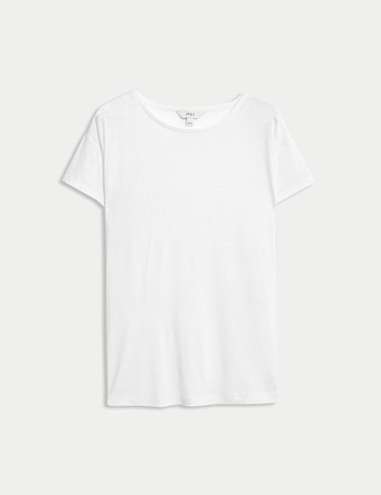 Linen Blend T-Shirt