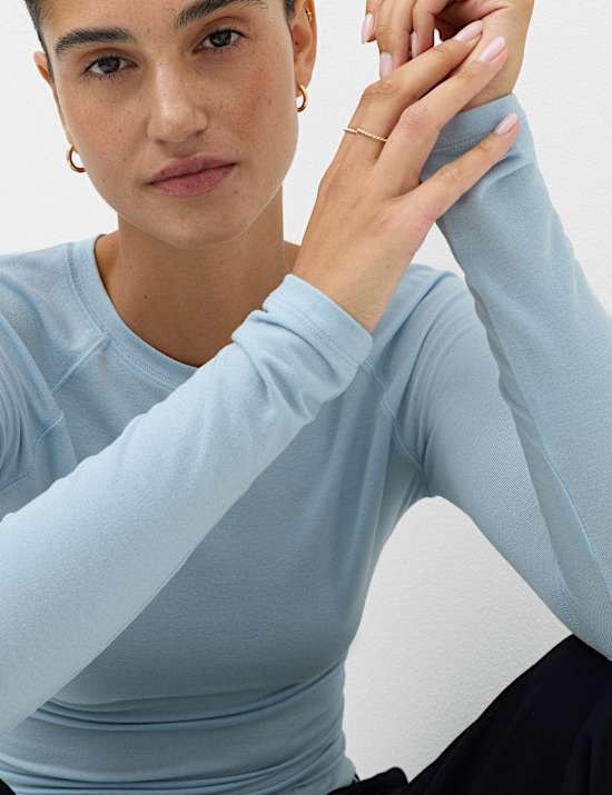 Colour Block Raglan Top