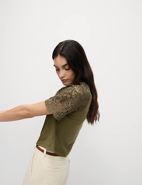 T-shirt coupe standard 100 % coton