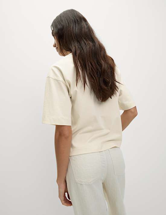 Pure Cotton Embellished T-Shirt