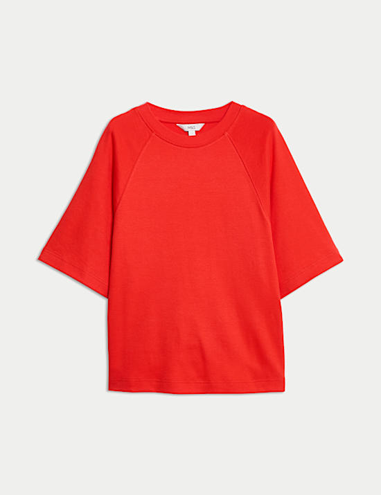 Pure Cotton Relaxed Boxy T-Shirt